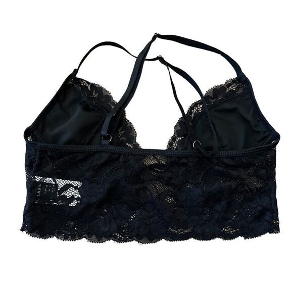 Set Of 3 Lingerie Lace Cropped Valentines Romantic Bralettes - Picture 13 of 13